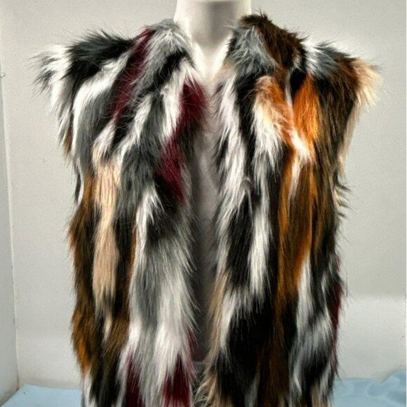 Rosie Neira Vivid Faux Fur Vest - Picture 6 of 9